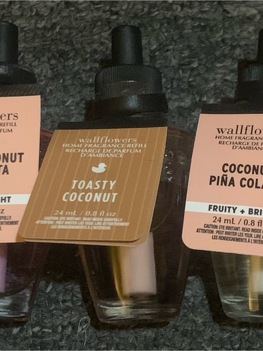 3 Bath And Body Works Wallflowers Refills Fragrance Bundle New